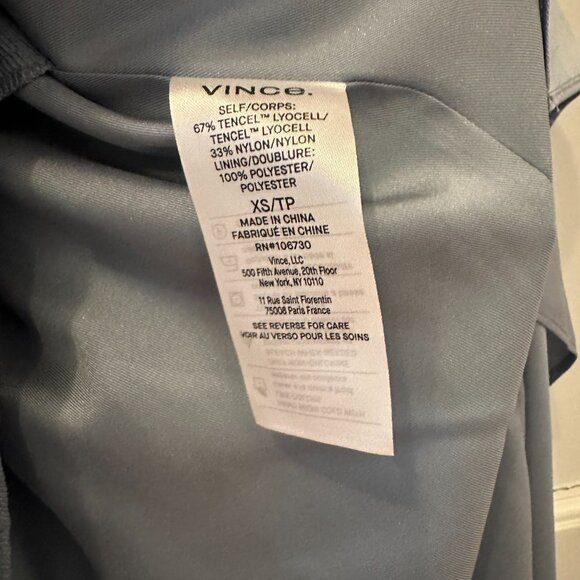 VINCE V-Neck Dress - XS - Picture 10 of 10